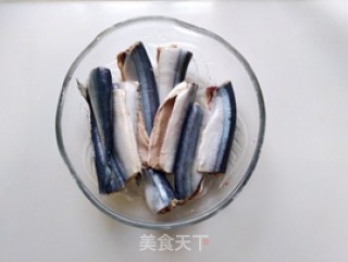 Fried Saury recipe