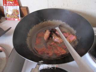 Stewed Pork Ribs with Mushrooms recipe