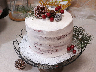 Minimalist Style. Red Velvet Birthday Cake recipe