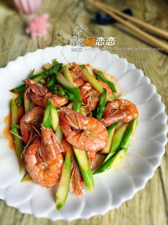 Asparagus Grilled Shrimp