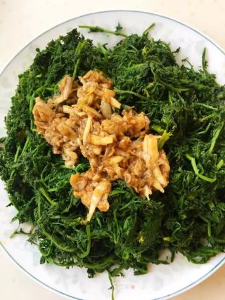 #春食野菜香#cold Rice and Wormwood recipe