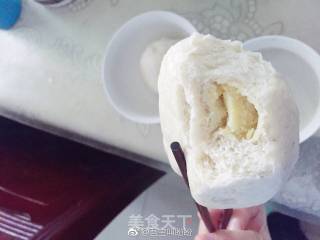 Mung Bean Buns Made of Wheat Bran recipe