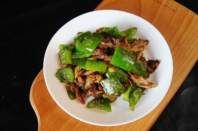 Stir-fried Green Peppers recipe