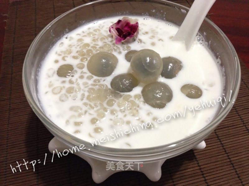 【longan and Sago】 recipe