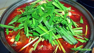 Spicy Chives and Bean Flower Fish recipe