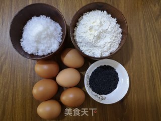 Sesame Chiffon Cake recipe