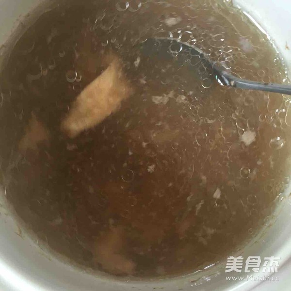 Ginseng Fish Maw Pork Rib Soup recipe