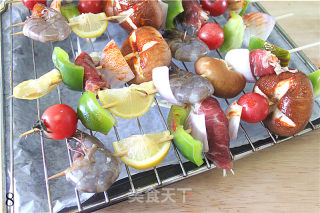 Gluttonous Assorted Kebabs recipe