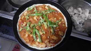 Tomato Chicken Pizza recipe