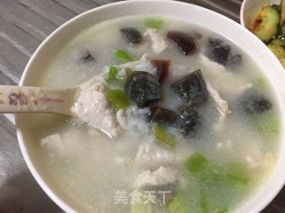 Simple Weekend Diet---preserved Egg and Lean Meat Congee recipe