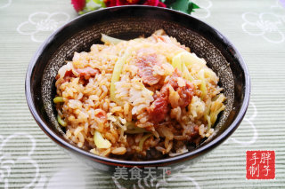 Sausage and Cauliflower Braised Rice recipe