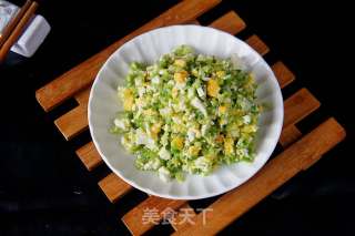Salted Duck Eggs with Green Peppers recipe