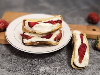 Strawberry Butter Cake recipe