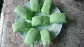 "evening Dinner"------jade and Rose Gold Silk Roll recipe