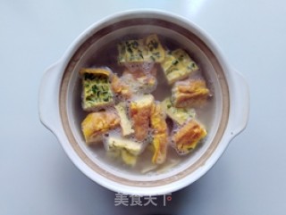 Grass Head Duck Egg Lean Meat Soup recipe