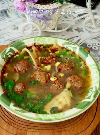 Mung Bean Noodle Soup