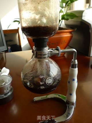 Dripping Fragrant and Fragrant Fragrance - Making Coffee in A Siphon Pot recipe