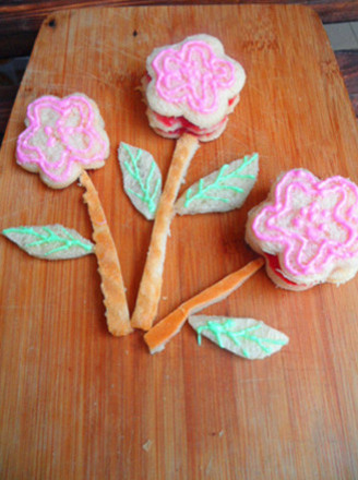 Frosted Flower Toast recipe