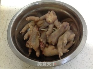 Sour Plum Chicken Feet recipe