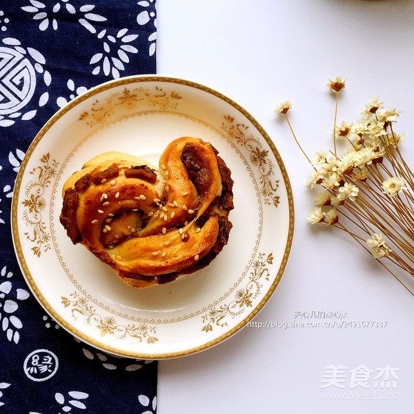 Red Bean Roll Bread recipe