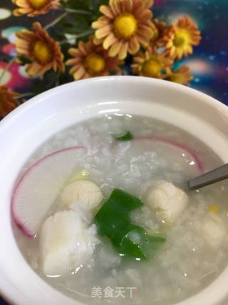 "porridge" Fresh Shell Congee recipe