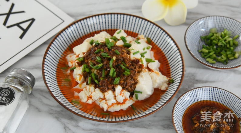 Spicy Tofu Flower recipe