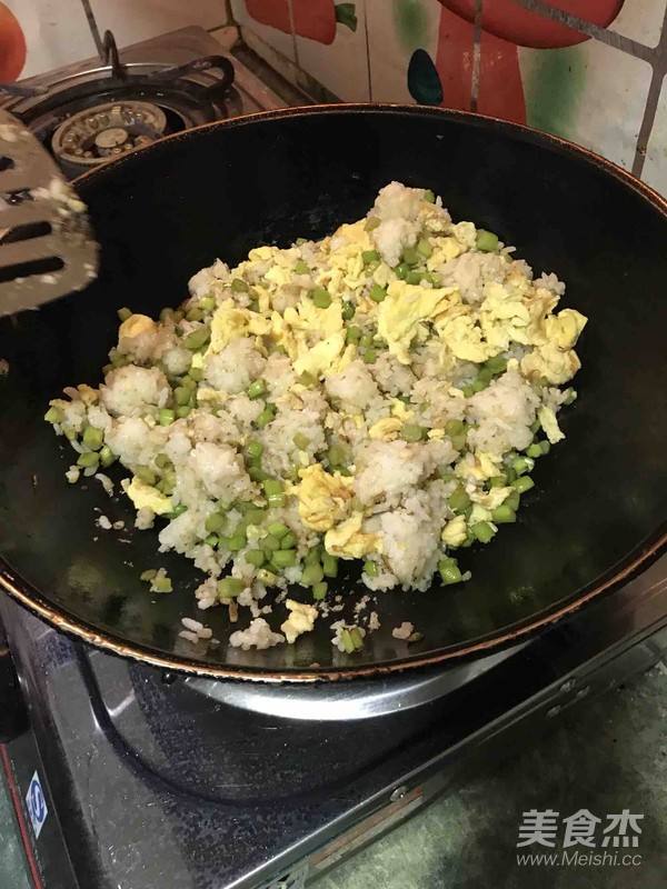 Asparagus and Egg Fried Rice recipe