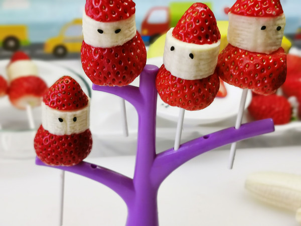 Strawberry Snowman recipe