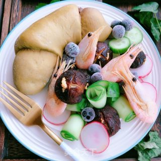 Grilled Shiitake Mushrooms with Garlic recipe