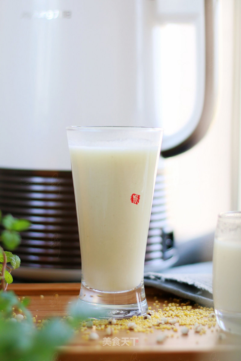 Millet Yam Nourishing Stomach Soy Milk recipe