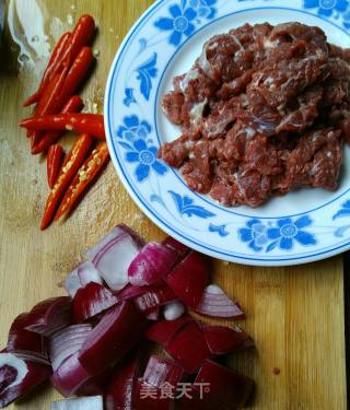 Fried Beef with Onion recipe