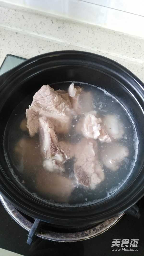 Winter Melon and Barley Pork Rib Soup recipe