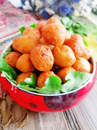 Fried Tofu Meatballs recipe