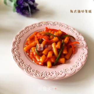 Korean Spicy Stir-fried Rice Cake recipe