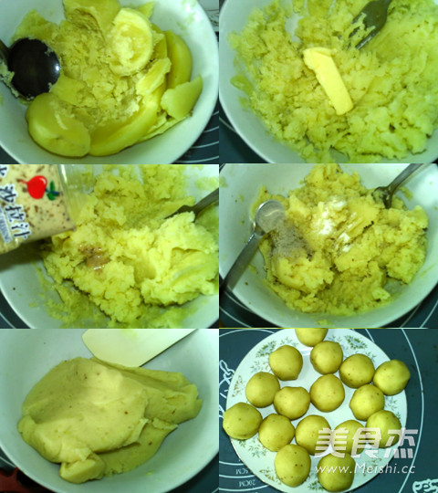 Fried Potato Balls recipe