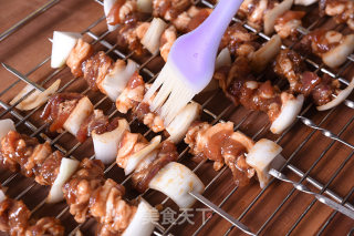 Fork Bbq Meat Skewers recipe