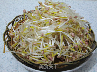 Post-holiday Intestine Cleaning and Fire-removing Side Dishes-stir-fried Chives with Mung Bean Sprouts recipe