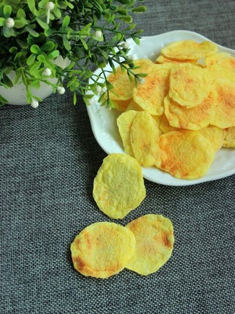 Microwave Potato Chips recipe
