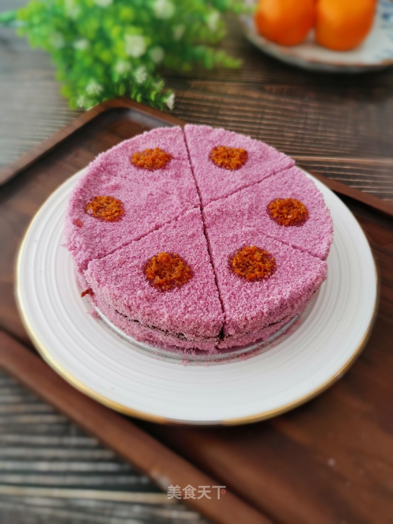 Purple Sweet Potato Cake recipe