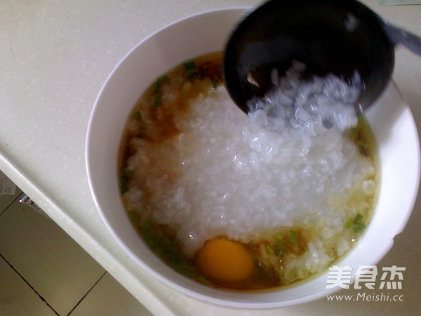 Raw Egg Porridge recipe