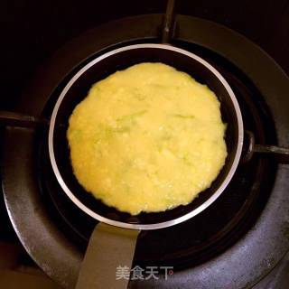 Cucumber Egg Rice Cake recipe