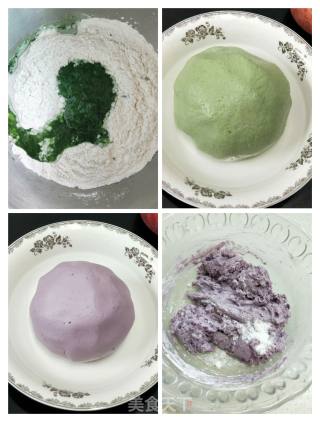 Three Color Glutinous Rice Balls recipe