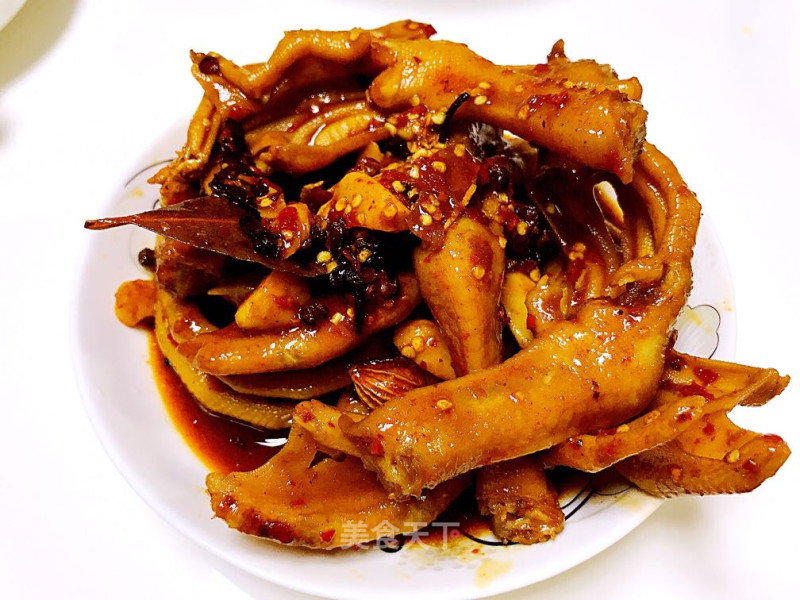 Spiced Spicy Duck Claw recipe