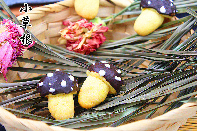 #aca烤明星大赛# Small Mushroom Biscuits recipe