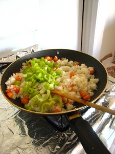 Hot and Sour Vegetarian Fried Rice recipe