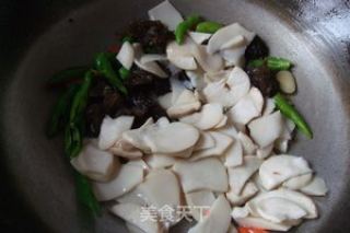 Pleurotus Eryngii with Bacon recipe