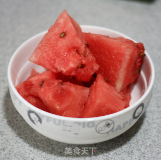 If You Love Beauty, You Must Drink Juice---the Original Ground Watermelon Juice recipe