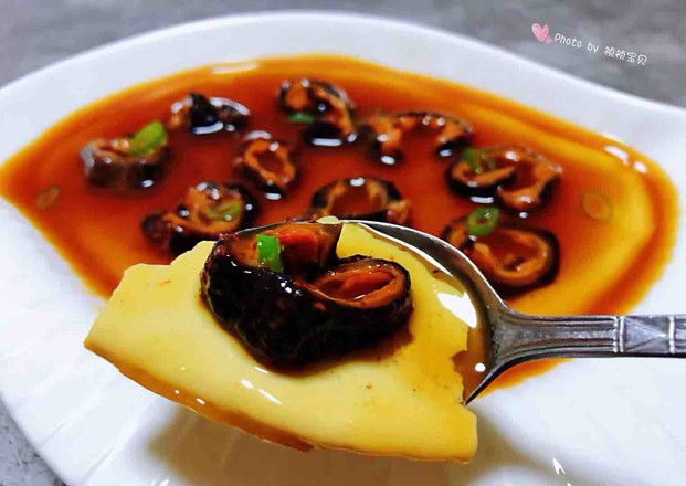 Sea Cucumber Steamed Custard recipe