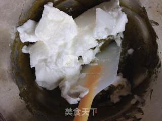 Candied Matcha Chiffon Cake recipe