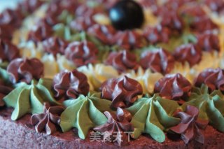 [my Baking Time] Happiness is Like A Flower---birthday Cake for Husband recipe